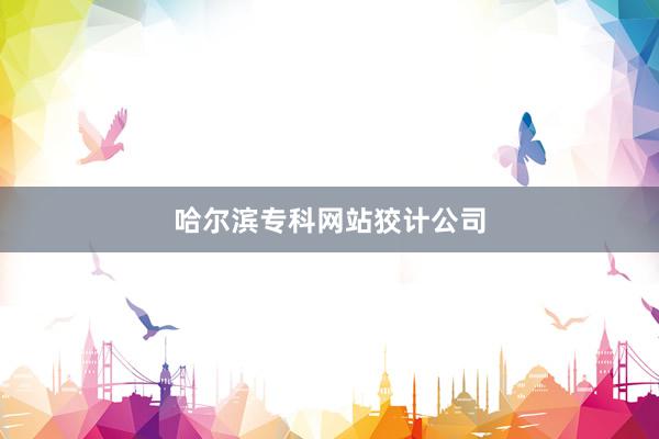 哈尔滨专科网站狡计公司